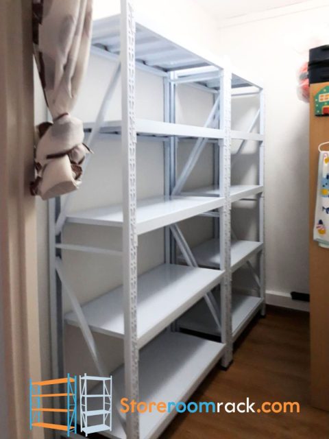 Boltless Storage Rack — Installation At Hougang