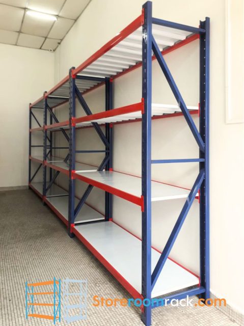 Heavy Duty Storage Rack Singapore — Installation For Temporary Storage Area