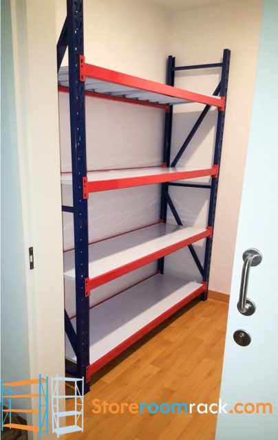 Warehouse Rack And Shelf — Installation For Office Storeroom
